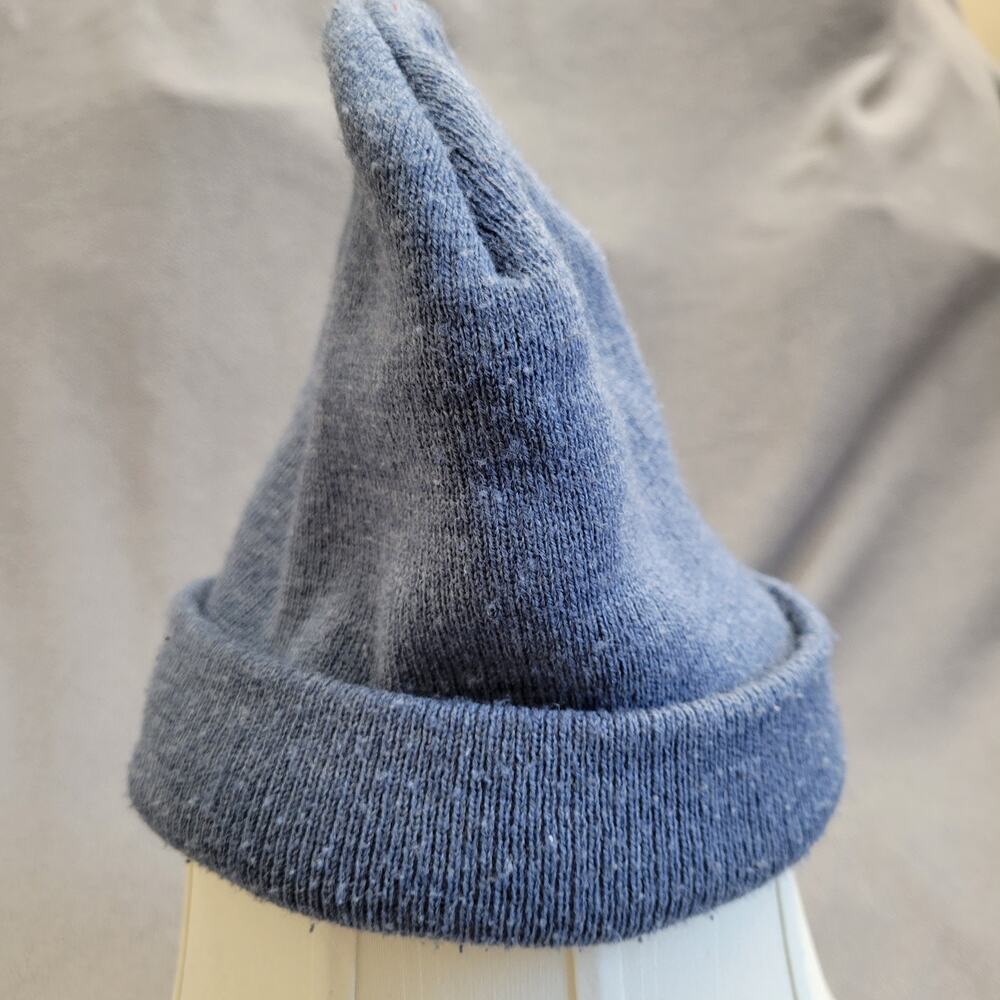 DAKOTA FLEECE Beanie Hat Cap Mens One Size Blue Workwear Logo Warm - Picture 2 of 8